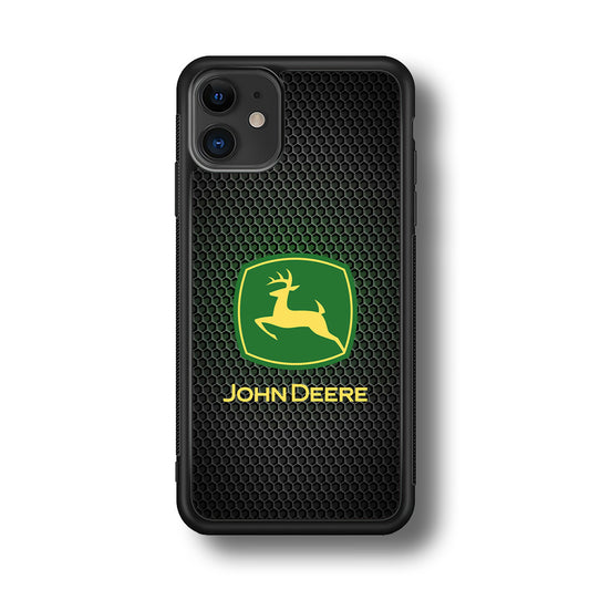 John Deere Fiber Illusion iPhone 11 Case | Slim Rubber Case for iPhone 11