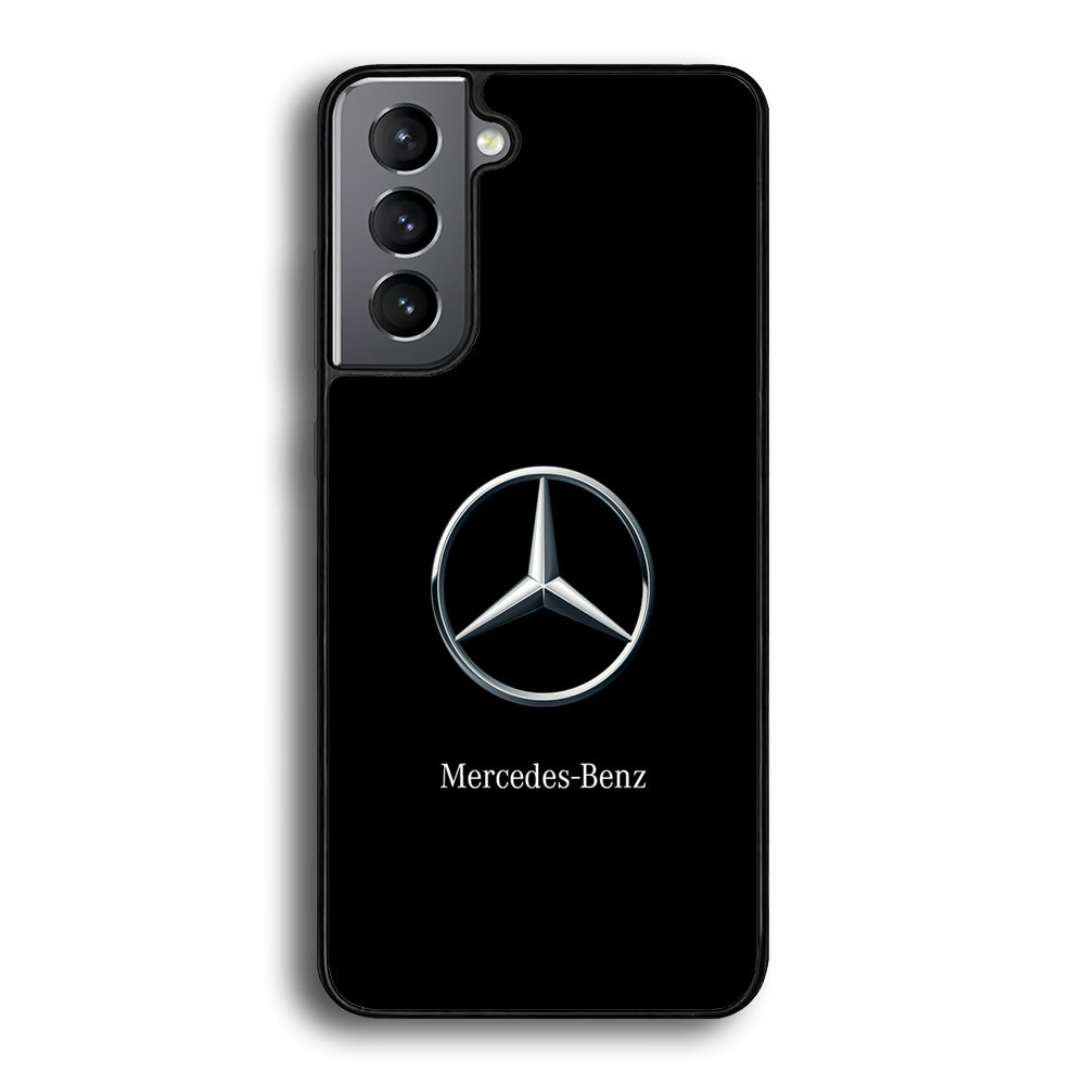 Mercedes-Benz Metallic Silver Samsung Galaxy S21 Plus Case | Slim Rubber Case for Samsung Galaxy S21 Plus