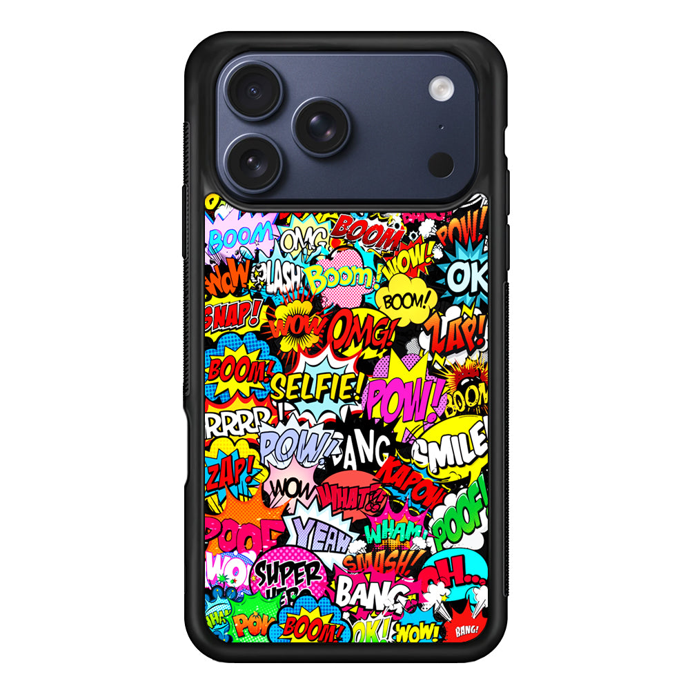 Comic Pop Art Collection iPhone 17 Pro Max Case | Slim Protective Cover for iPhone 17 Pro Max