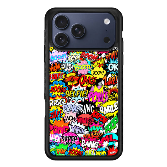 Comic Pop Art Collection iPhone 17 Pro Max Case | Slim Protective Cover for iPhone 17 Pro Max