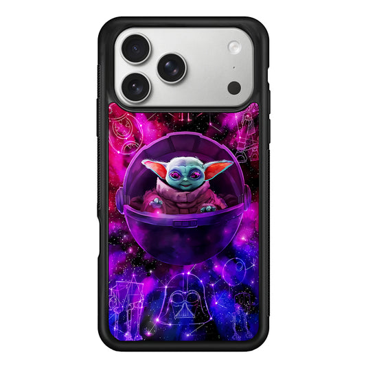 Yoda Star Wars Spacecraft iPhone 17 Pro Case | Slim Rubber Case for iPhone 17 Pro