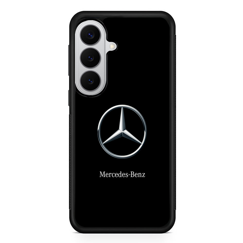 Mercedes-Benz Metallic Silver Samsung Galaxy S26 Case | Slim Rubber Case for Samsung Galaxy S26