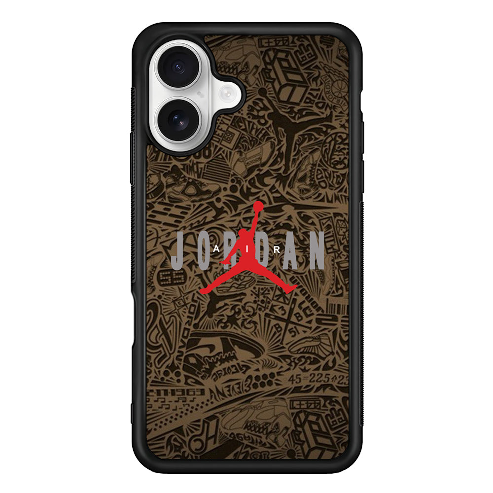 Air Jordan Summary of Accession iPhone 16 Plus Case – Slim Fit Protective Phone Case