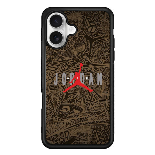 Air Jordan Summary of Accession iPhone 16 Plus Case – Slim Fit Protective Phone Case