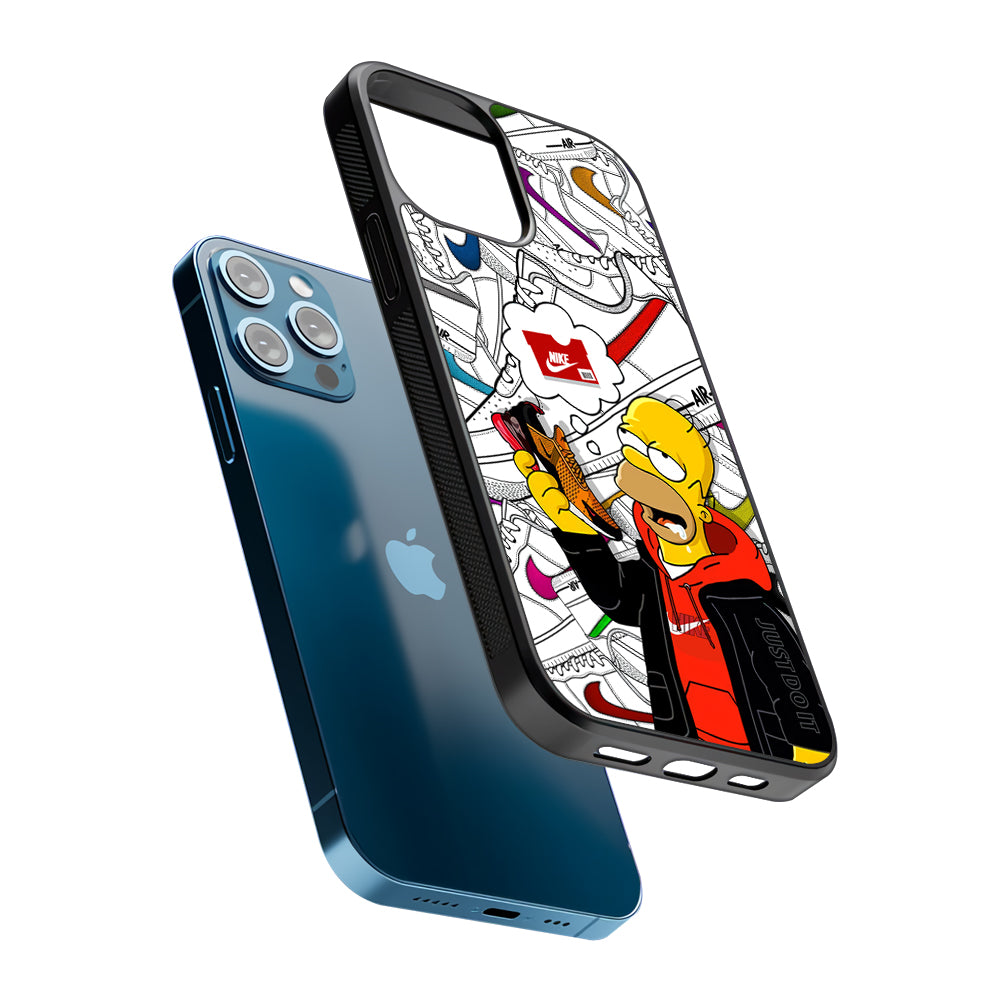 Nike Homer's Dream 2D Rubber Phone Case | Slim Protective Phone Case