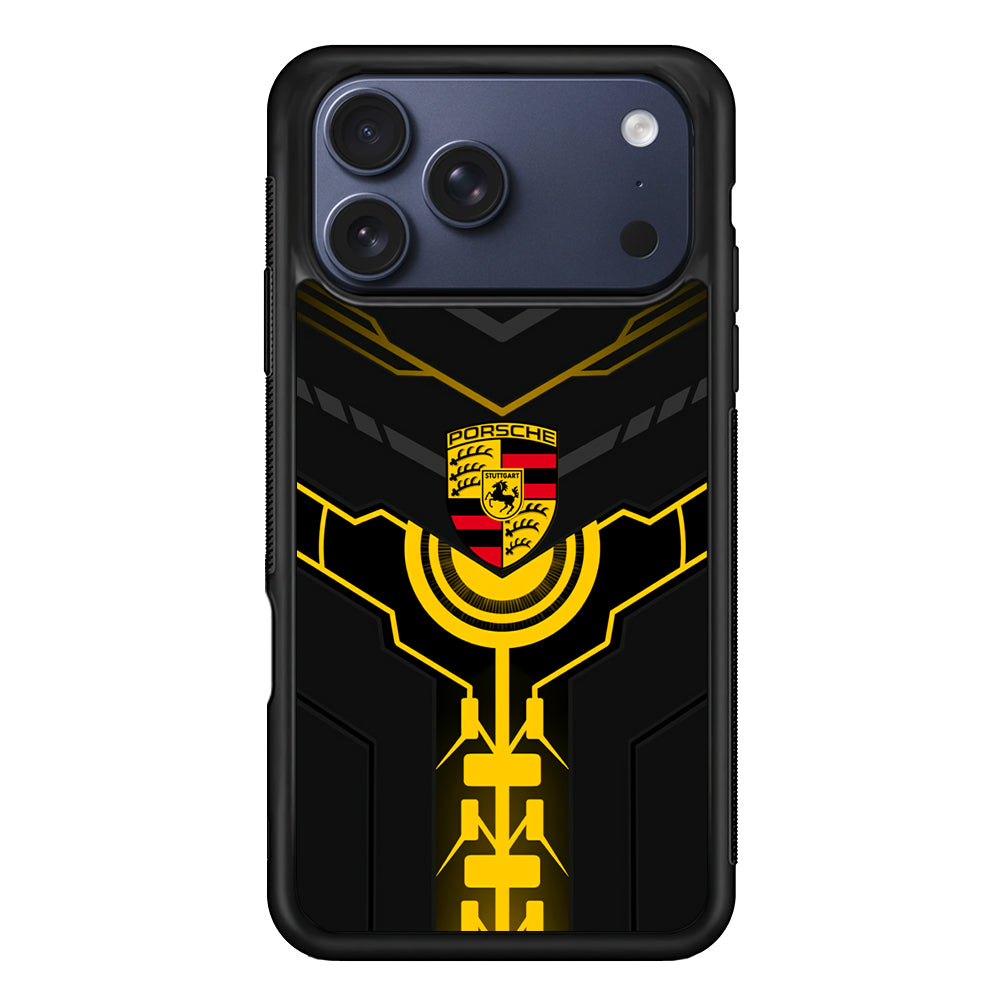 Porsche Lightning Vibes iPhone 17 Pro Max Case | Durable Rubber Case for iPhone 17 Pro Max