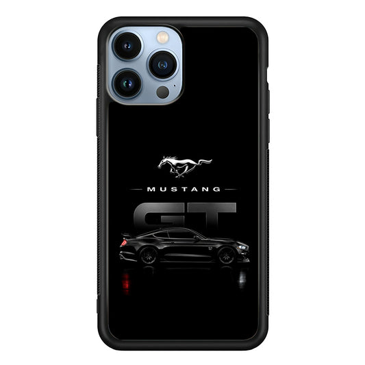 Ford Mustang GT Midnight iPhone 13 Pro Max Case | Slim Rubber Case for iPhone 13 Pro Max