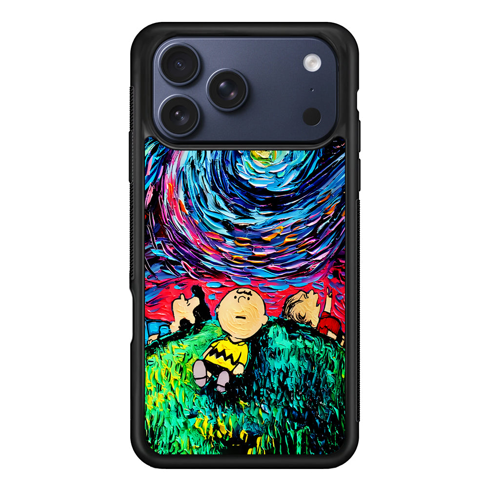 Charlie Friends Starry Night iPhone 17 Pro Max Case | Slim Protective Cover for iPhone 17 Pro Max