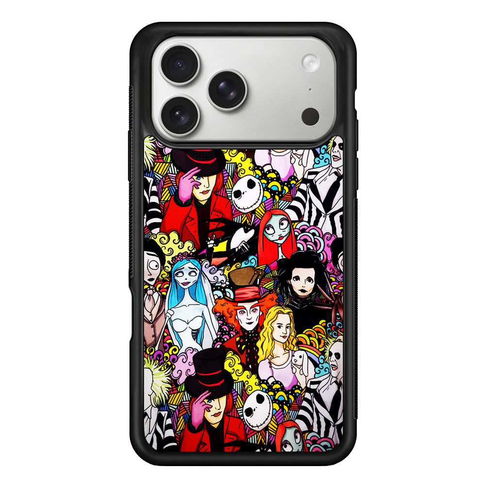 Alice in Wonderland Art iPhone 17 Pro Case | Slim Rubber Case for iPhone 17 Pro