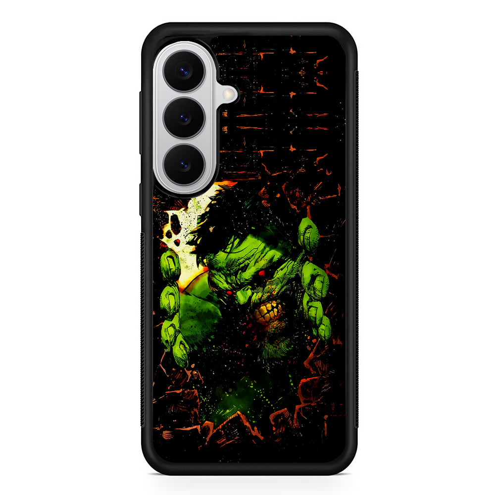 Angry Hulk Scary Face Samsung Galaxy S26 Case | Protective Rubber Cover