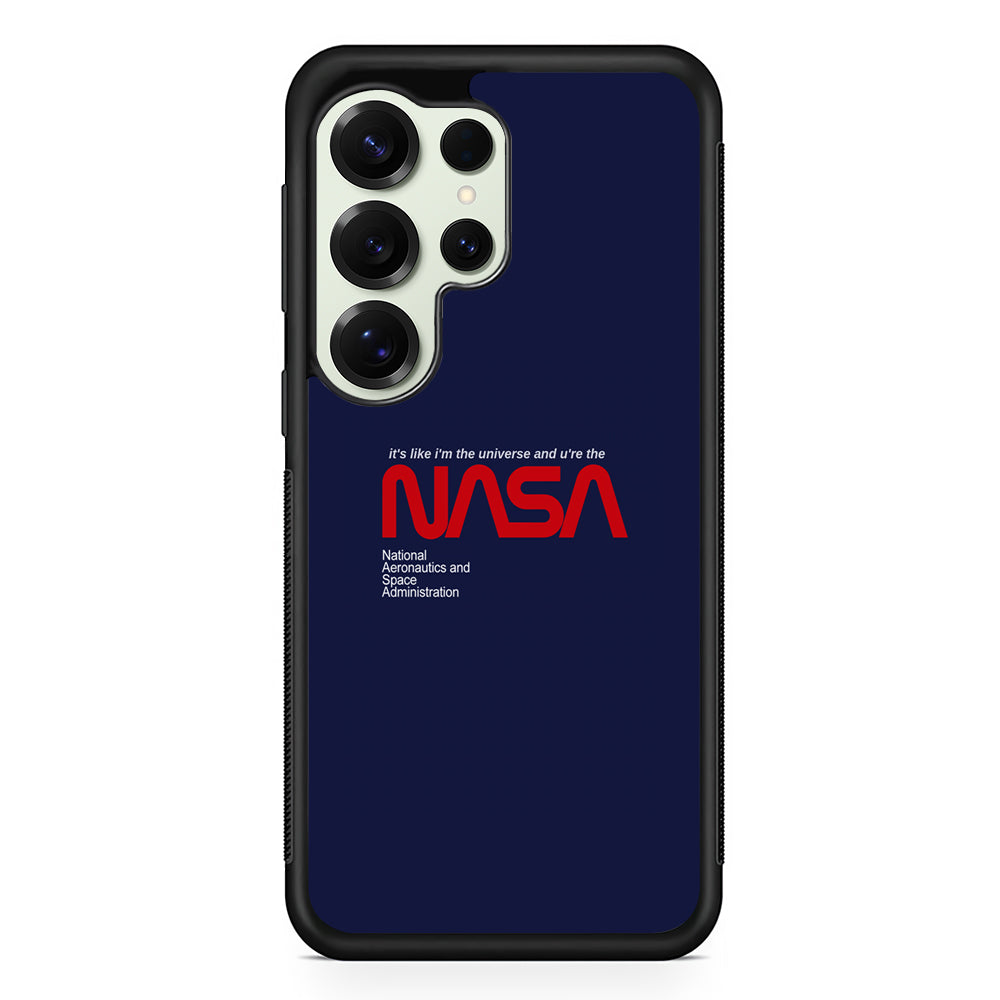 Nasa Like The Universe Samsung Galaxy S25 Ultra Case | Durable Rubber Case for Samsung Galaxy S25 Ultra