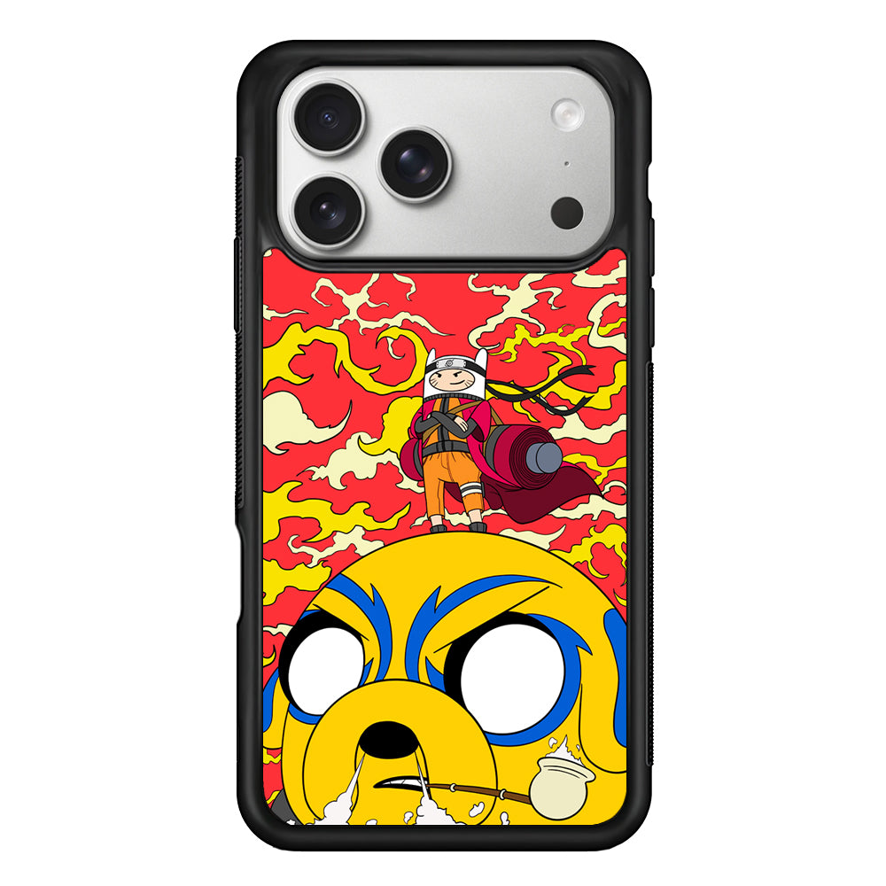 Finn Uzumaki Adventure Time iPhone 17 Pro Case | Slim Rubber Case for iPhone 17 Pro