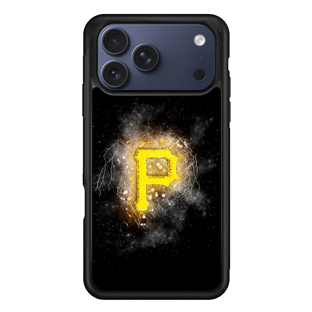 Pittsburgh Pirates Abstract iPhone 17 Pro Max Case | Slim Protective Cover for iPhone 17 Pro Max