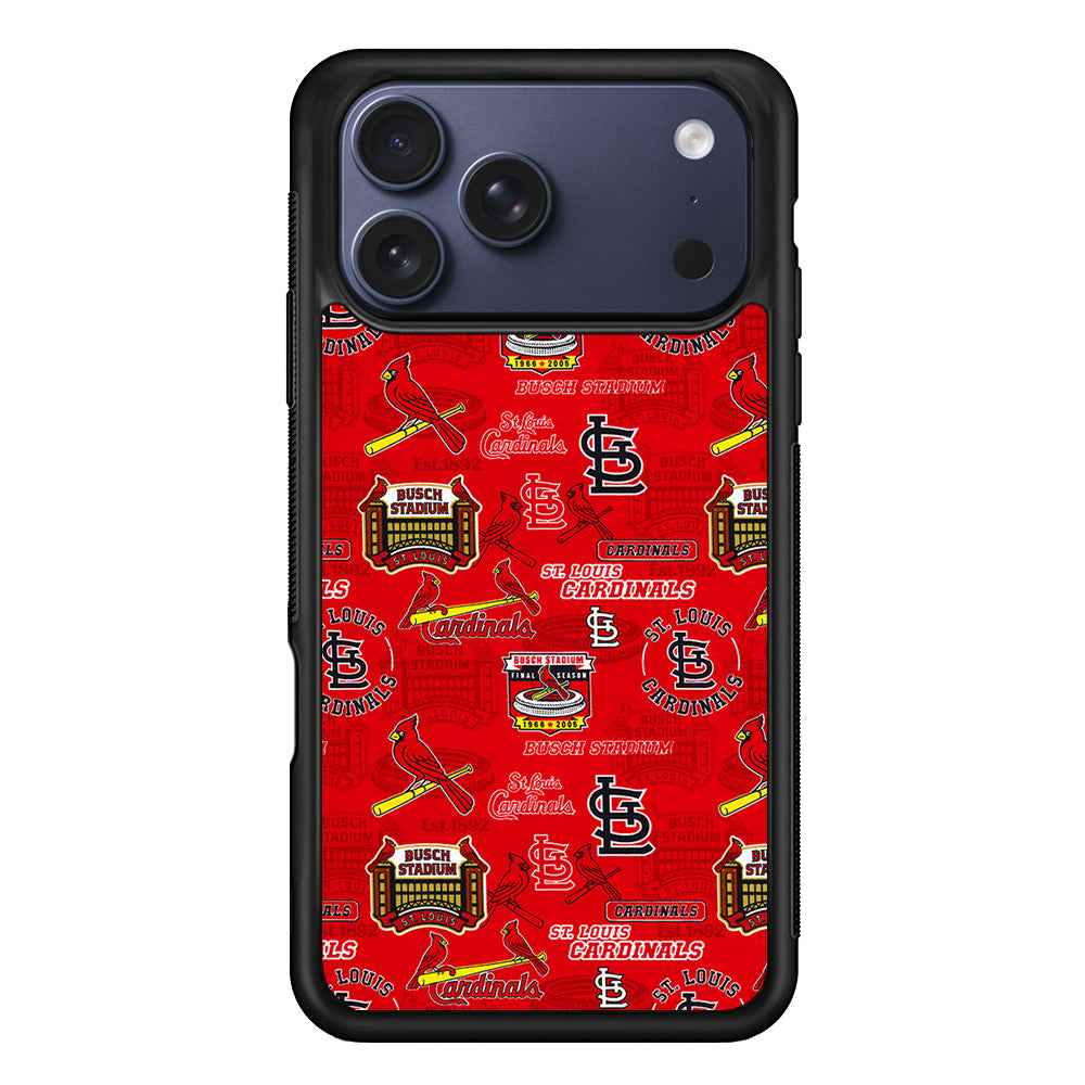 St. Louis Cardinals Retro iPhone 17 Pro Max Case | Slim Protective Cover for iPhone 17 Pro Max