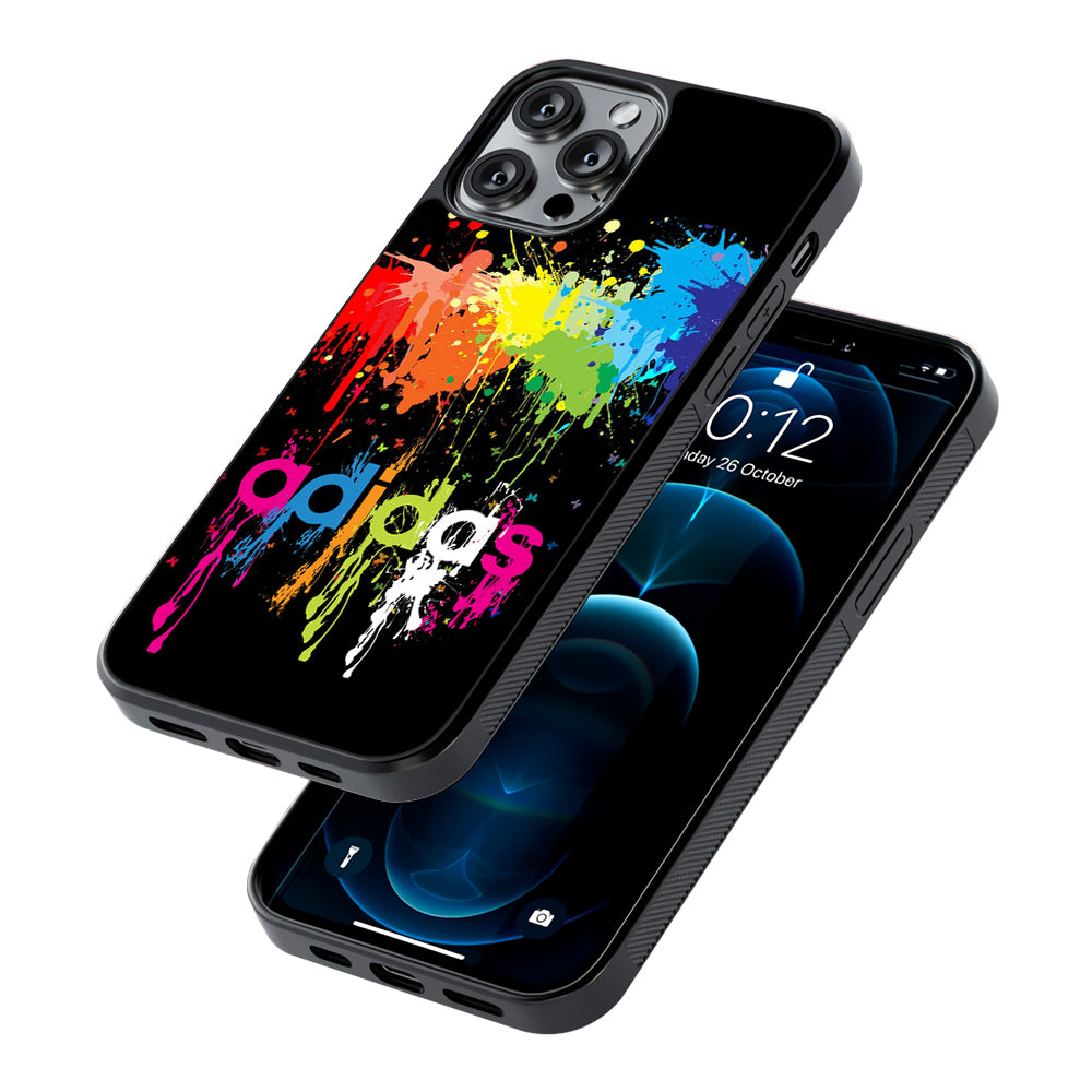 Adidas Paint Brush 2D Rubber Phone Case | Slim Protective Phone Case