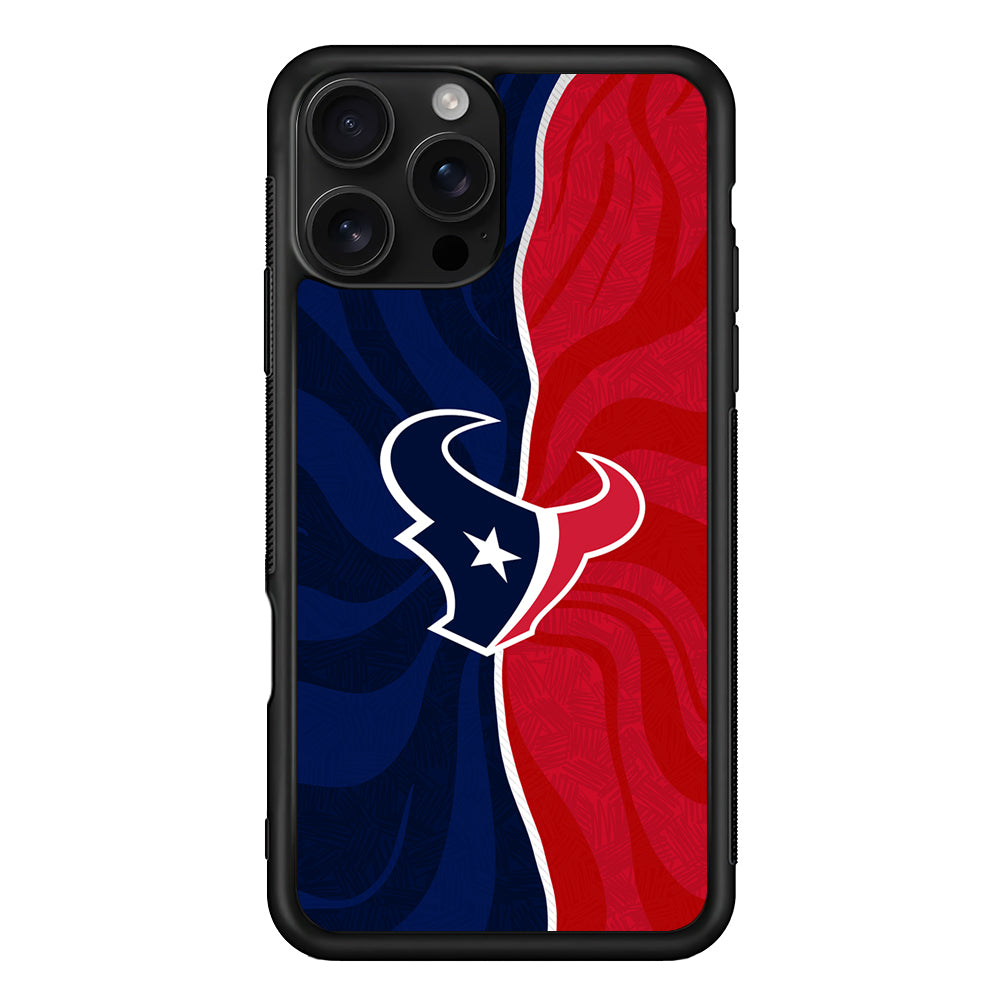 Houston Texans Logo iPhone 16 Pro Case | Durable Protective Case for iPhone 16 Pro