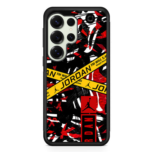 Air Jordan Abstract Camo Samsung Galaxy S25 Ultra Case | Durable Rubber Case for Samsung Galaxy S25 Ultra
