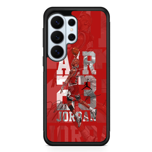 Air Jordan Silver Light Samsung Galaxy S26 Ultra Case | Protective Phone Cover