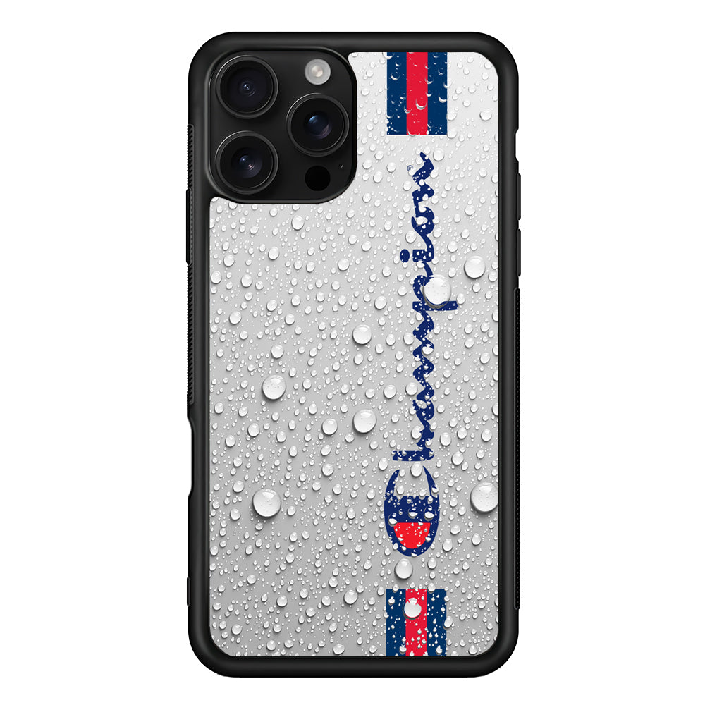 Champion Water Sphere iPhone 16 Pro Case | Slim Rubber Case for iPhone 16 Pro