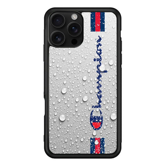 Champion Water Sphere iPhone 16 Pro Case | Slim Rubber Case for iPhone 16 Pro