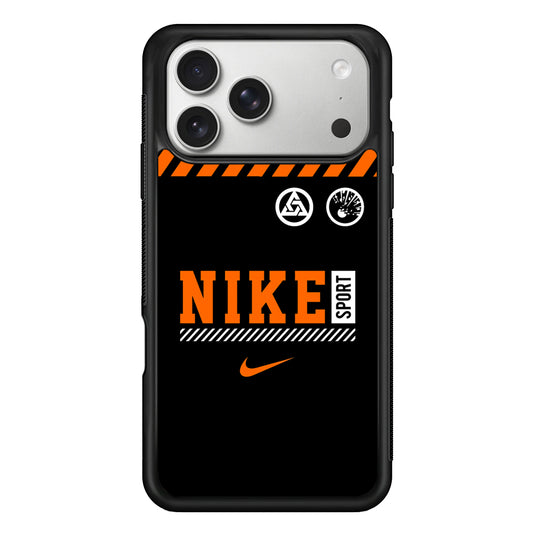Nike Sport Line Graphics iPhone 17 Pro Case | Slim Protective Case for iPhone 17 Pro