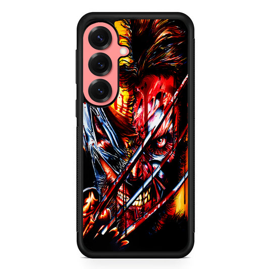 Wolverine Transformation Comic Samsung Galaxy S25 Case | Protective Case for Samsung Galaxy S25