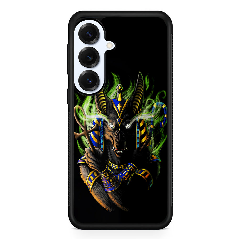 Anubis The God of The Dead Samsung Galaxy S25 Plus Case | Slim Rubber Cover for Samsung Galaxy S25 Plus