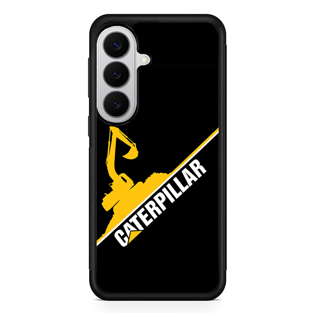 Caterpillar Built to Conquer Samsung Galaxy S26 Case | Slim Rubber Case for Samsung Galaxy S26