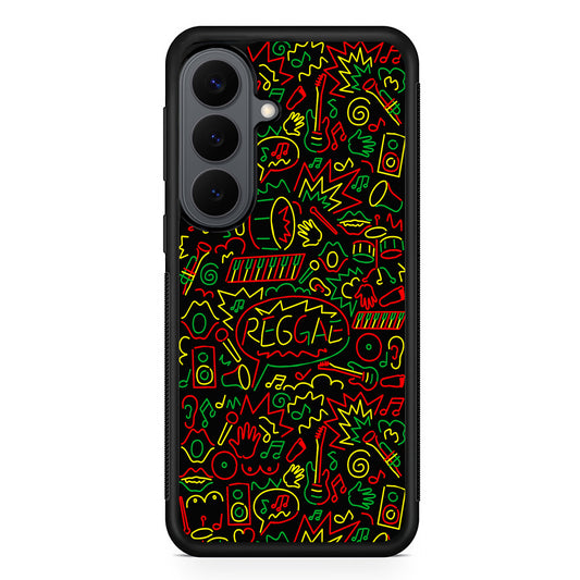 Reggae Music Rasta Art Samsung Galaxy S26 Plus Case | Slim Rubber Case for Samsung Galaxy S26 Plus
