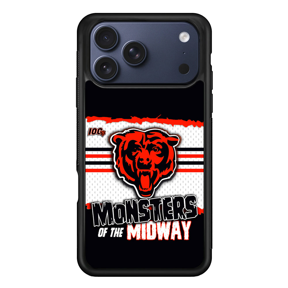 Chicago Bears Monsters Midway iPhone 17 Pro Max Case | Slim Protective Cover for iPhone 17 Pro Max