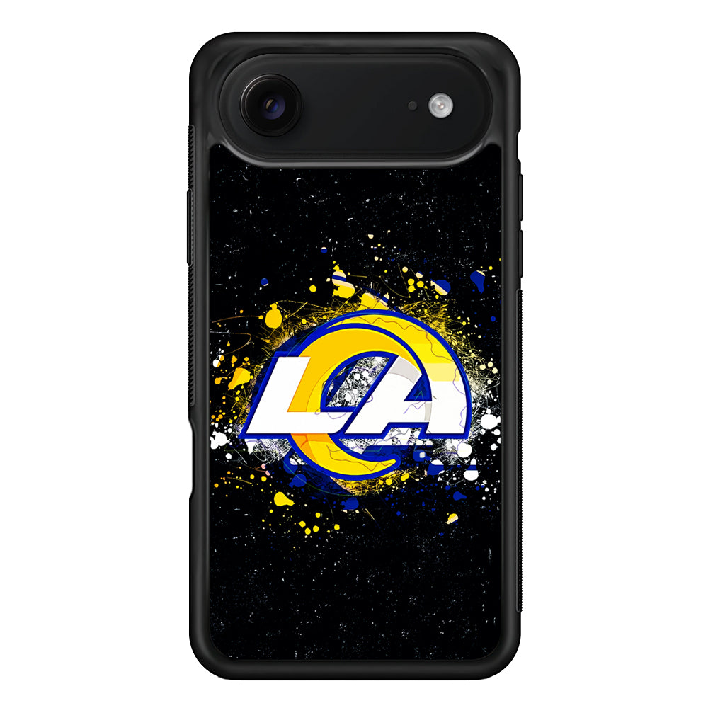 Los Angeles Rams Abstract iPhone 17 Air Case | Protective Case for iPhone 17 Air