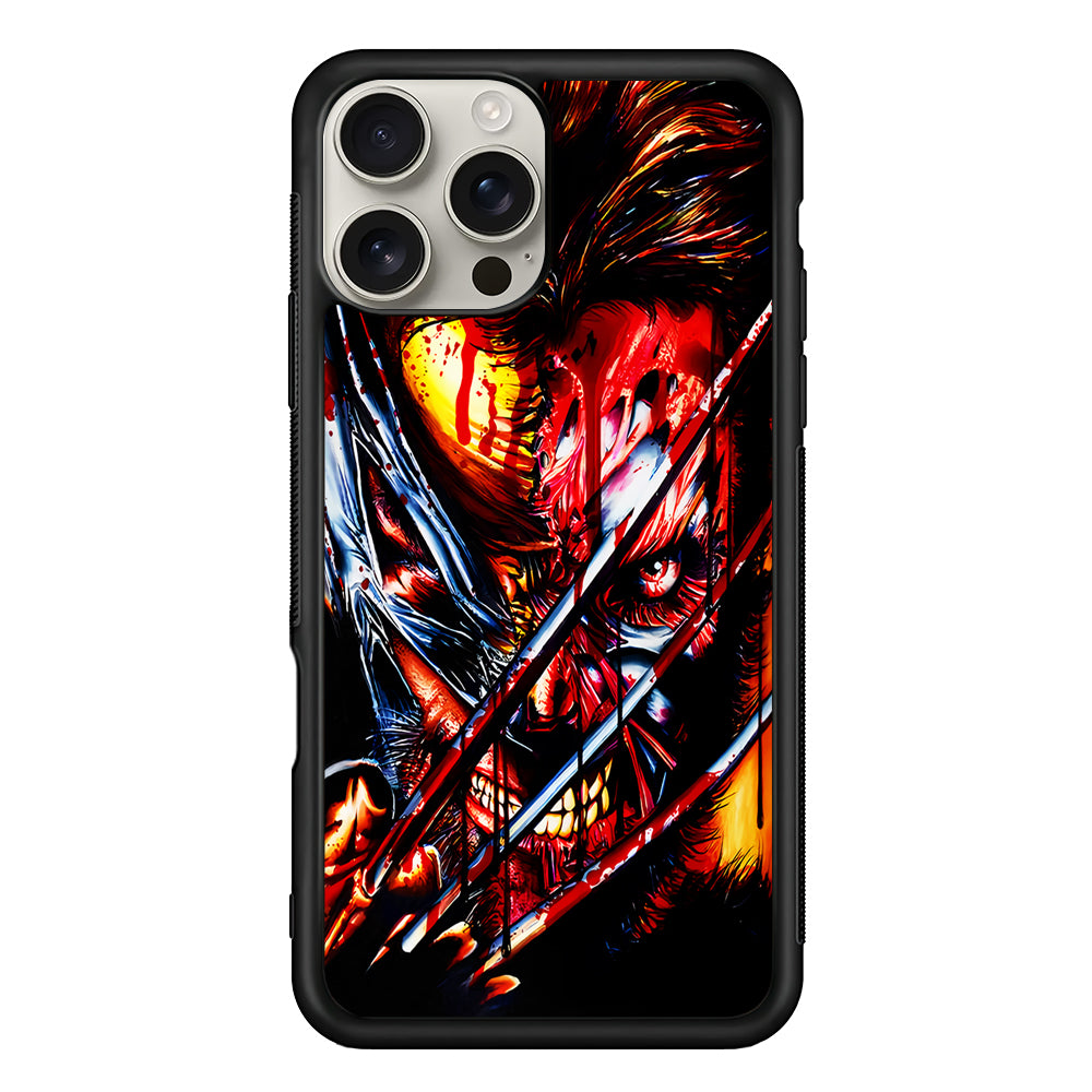 Wolverine Transformation Comic iPhone 16 Pro Max Case | Stylish Protective Case for iPhone 16 Pro Max