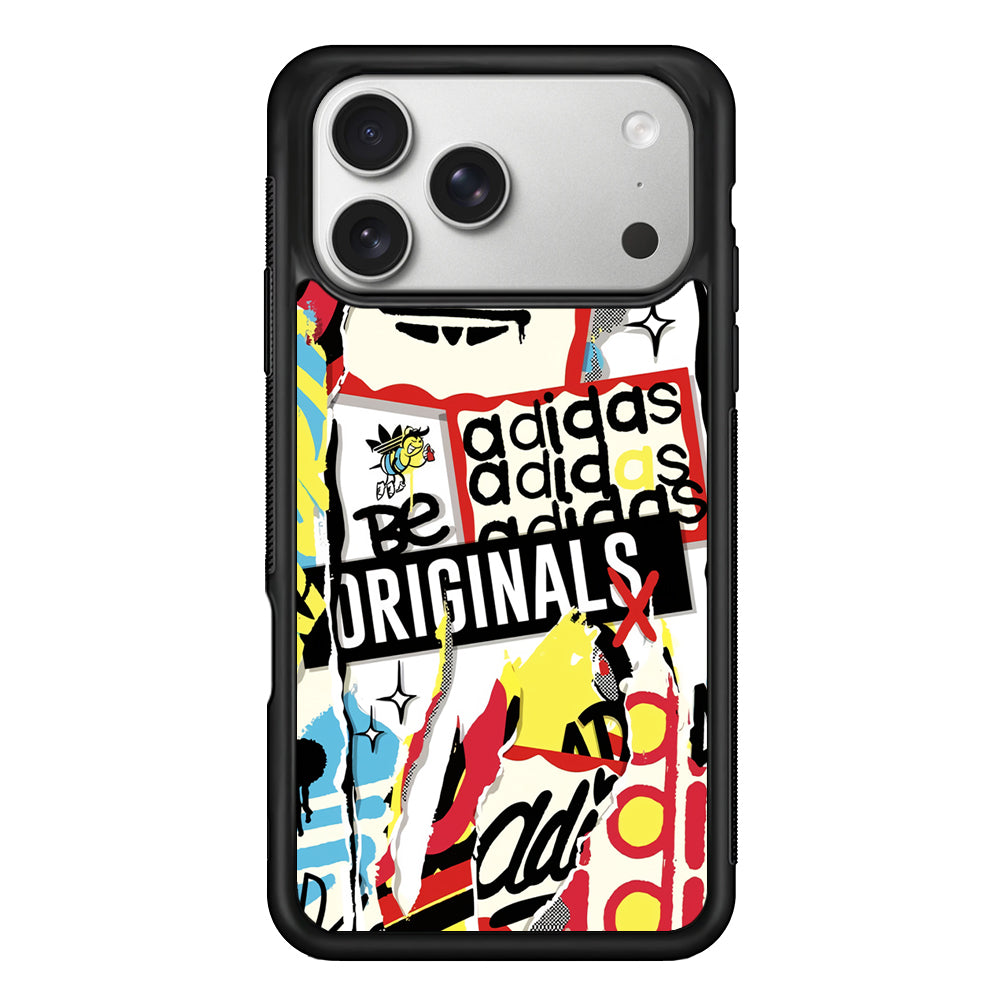 Adidas Abstract Wall Art iPhone 17 Pro Case | Slim Protective Case for iPhone 17 Pro