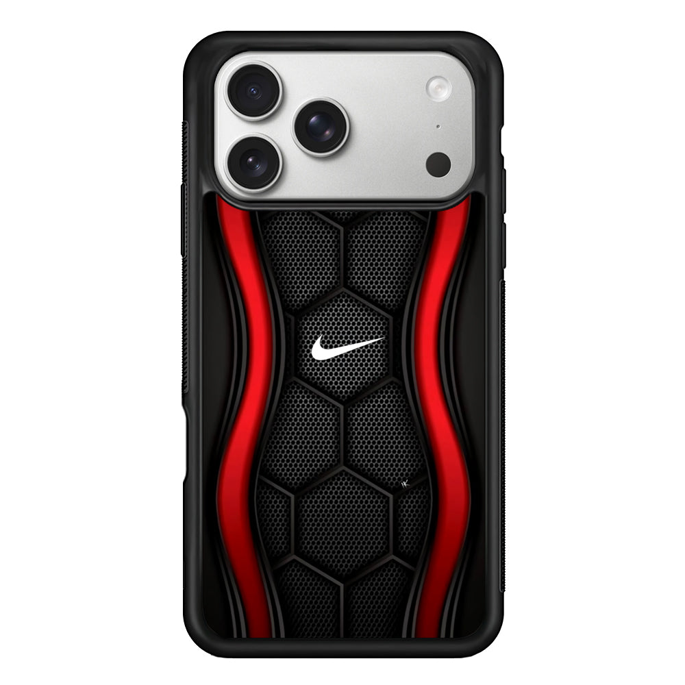 Nike Futuristic Hexagon Dome iPhone 17 Pro Case | Slim Protective Case for iPhone 17 Pro