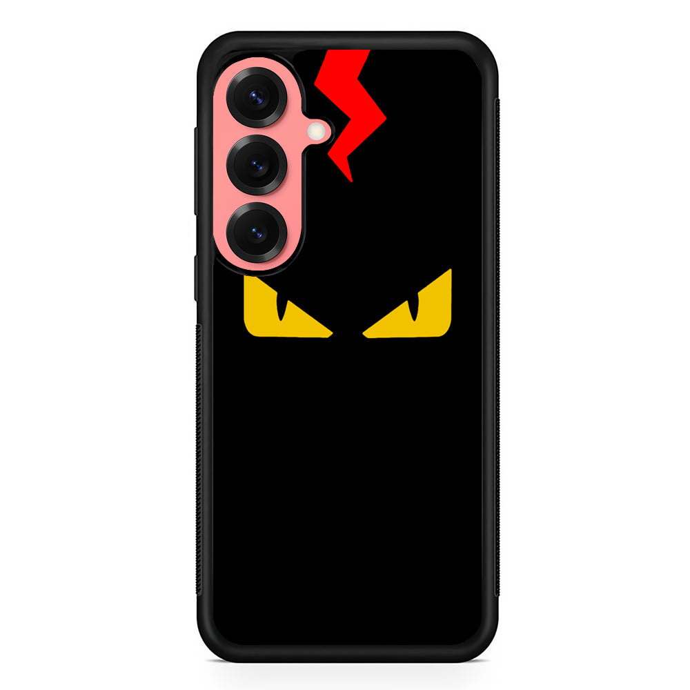 Fendi Monster Eyes Samsung Galaxy S25 Case | Slim Rubber Case for Samsung Galaxy S25