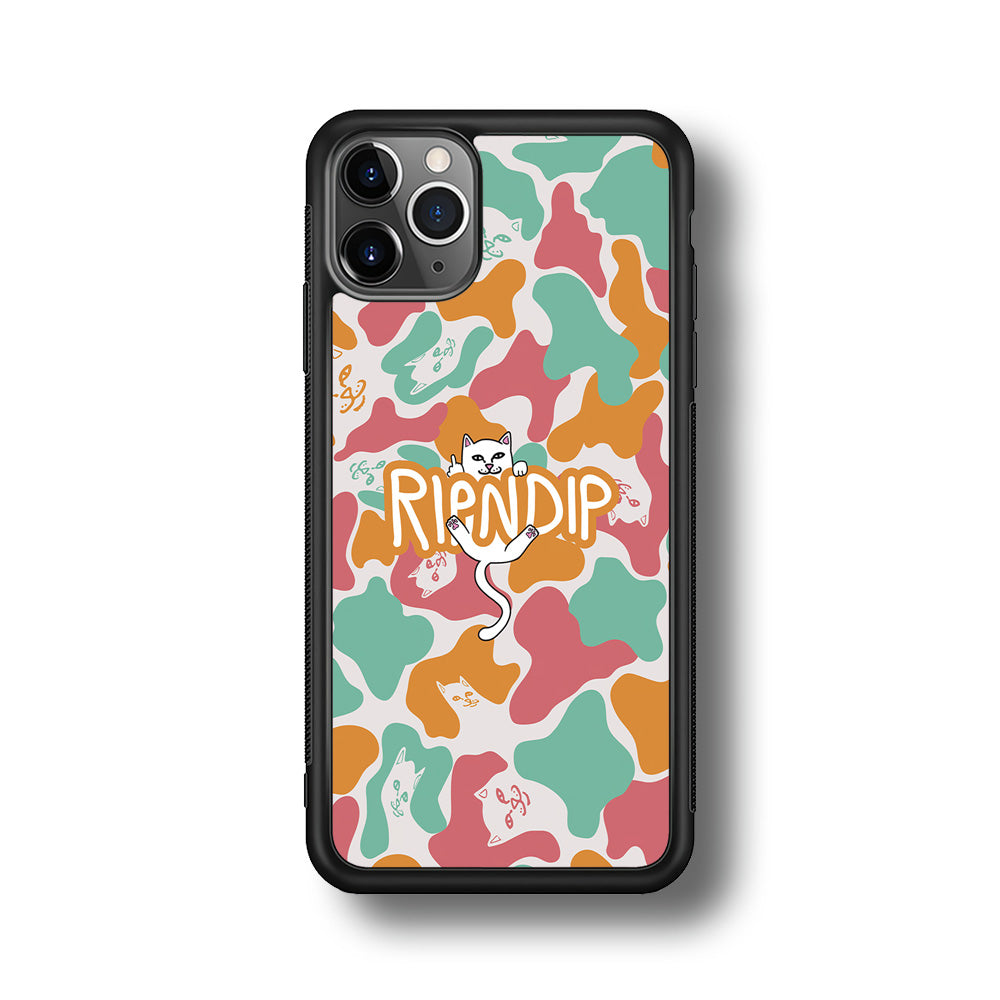 Rip N Dip Colorfull Camo iPhone 11 Pro Max Case | Slim Rubber Case for iPhone 11 Pro Max