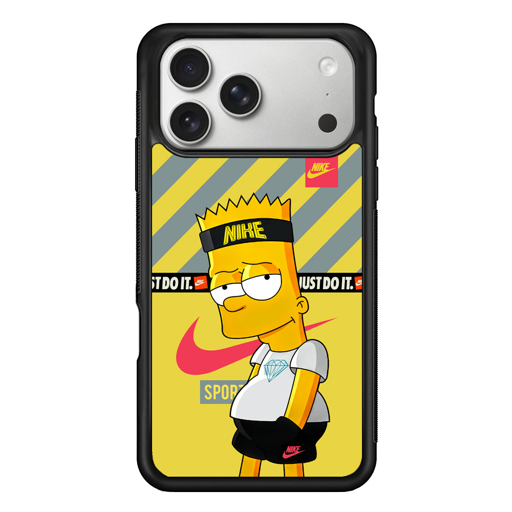 Nike Chill Bart iPhone 17 Pro Case | Slim Protective Case for iPhone 17 Pro