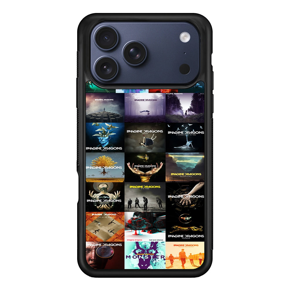 Imagine Dragons Album Collection iPhone 17 Pro Max Case | Slim Protective Cover for iPhone 17 Pro Max