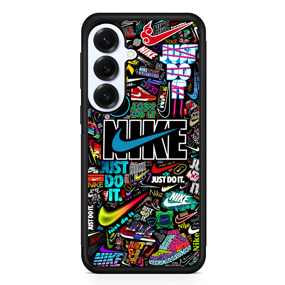 Cool Nike Logo Art Samsung Galaxy S25 Plus Case | Durable Samsung Galaxy S25 Plus Phone Case