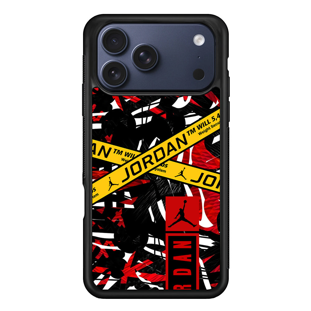 Air Jordan Abstract Camo iPhone 17 Pro Max Case | Durable Rubber Case for iPhone 17 Pro Max
