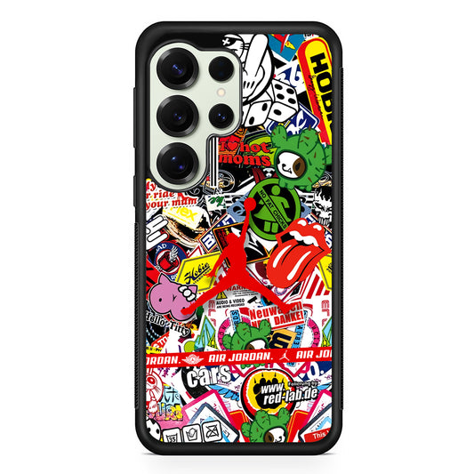 Air Jordan Mix Squad Samsung Galaxy S25 Ultra Case | Durable Rubber Case for Samsung Galaxy S25 Ultra