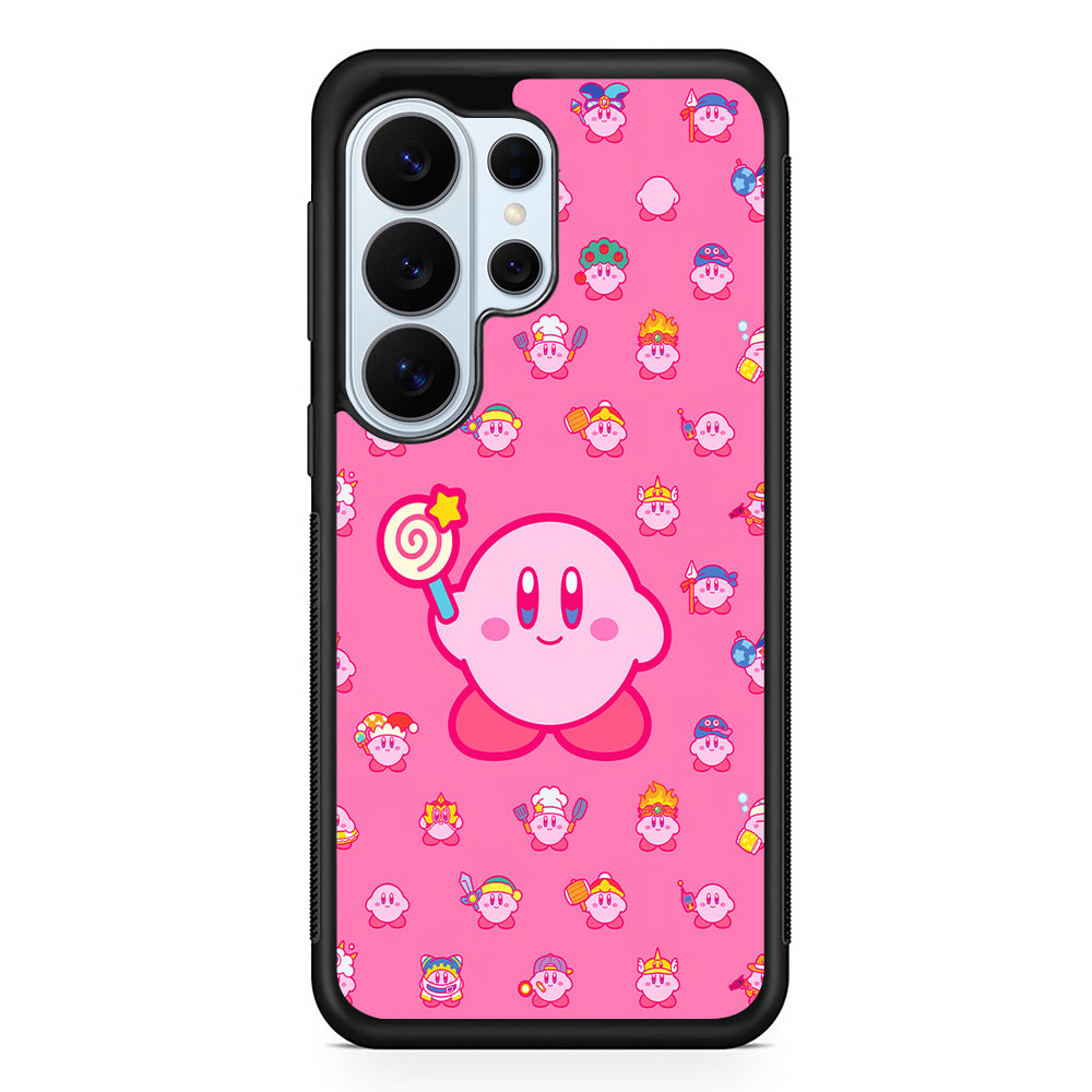 Kirby and His Transformation Forms Samsung Galaxy S26 Ultra Case | Protective Phone Cover