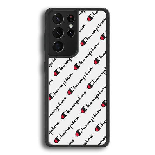 Champion Ebon-Ashgray Samsung Galaxy S24 Ultra Case | Slim Rubber Case for Samsung Galaxy S24 Ultra