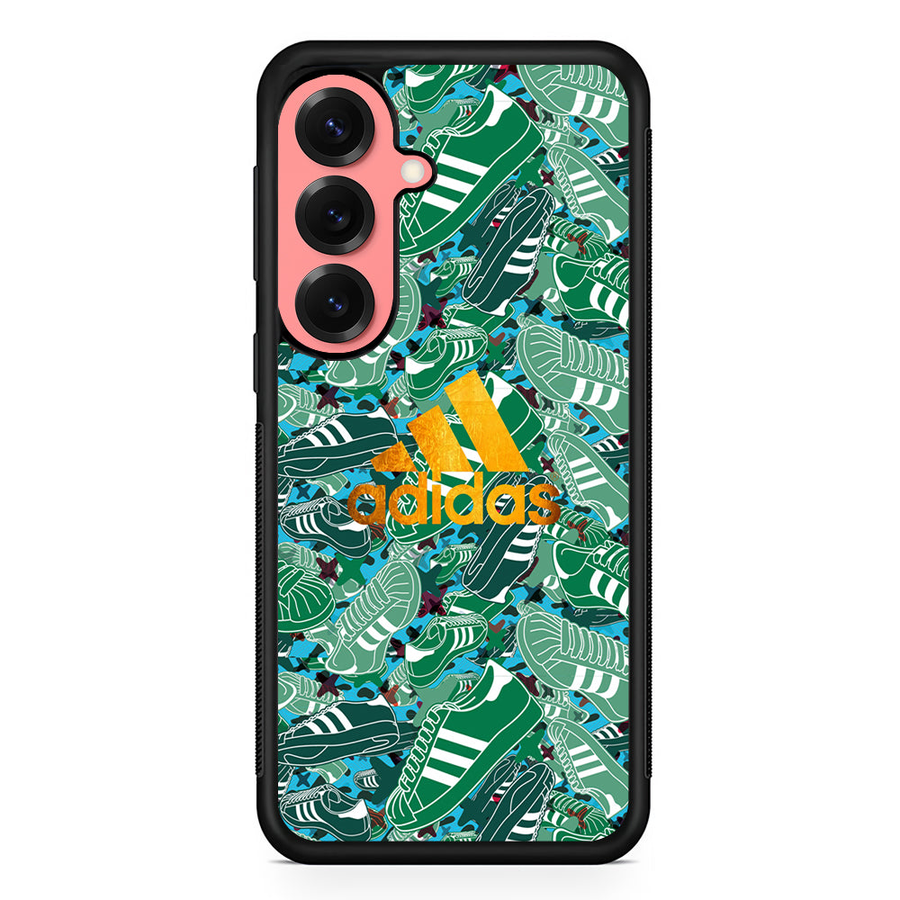 Adidas Gold Pride Samsung Galaxy S25 Case | Slim Protective Cover for Samsung Galaxy S25