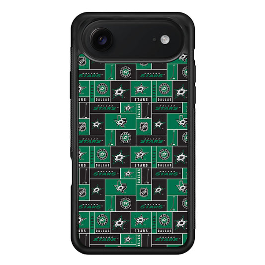 Dallas Stars Pattern iPhone 17 Air Case | Protective Case for iPhone 17 Air