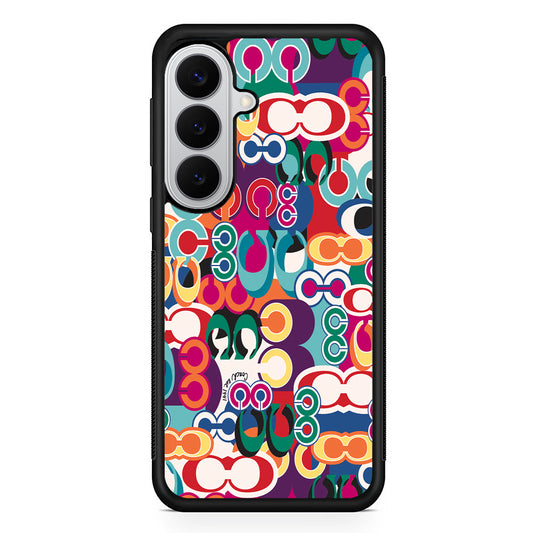 Coach Colorful Samsung Galaxy S26 Case | Slim Rubber Case for Samsung Galaxy S26