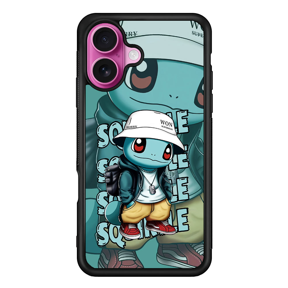 Pokemon Squirtle Cool Style iPhone 17 Case | Slim Protective Rubber Phone Cover