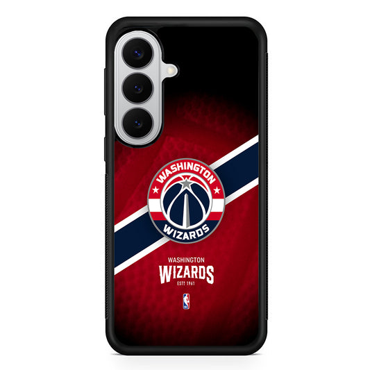 Washington Wizards Logo Samsung Galaxy S26 Case | Protective Rubber Cover