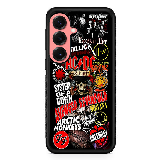 90s Rock Metal Aesthetic Samsung Galaxy S25 Case | Protective Case for Samsung Galaxy S25