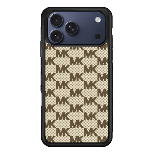 Michael Kors Polka Dot Backdrop iPhone 17 Pro Max Case | Slim Rubber Case for iPhone 17 Pro Max